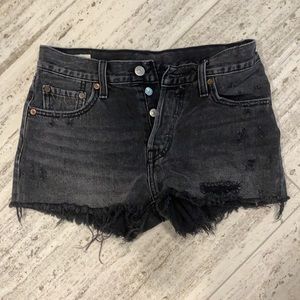 Black Levi Shorts